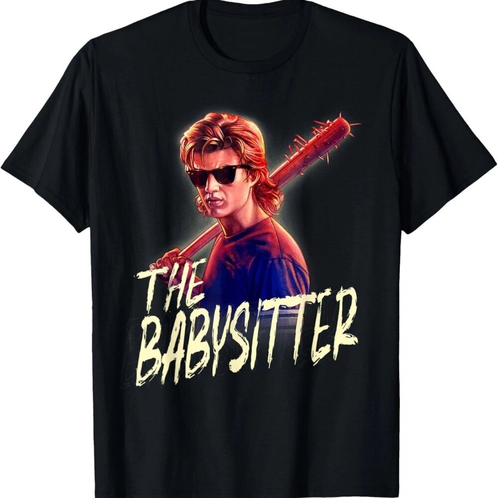Stranger Things Steve The Babysitter Portrait T-Shirt 90